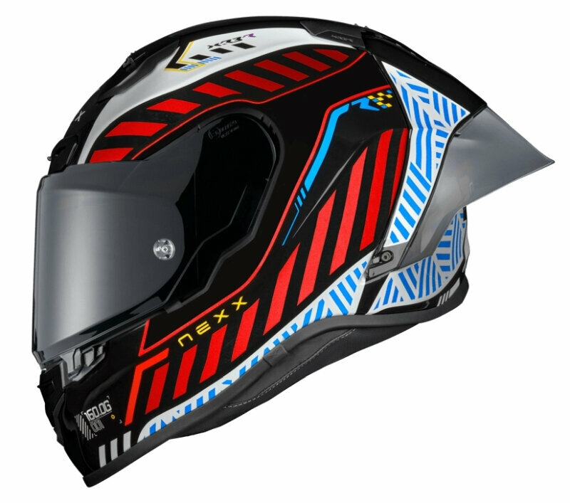 Helmet Nexx X.R3R Out Brake Black/White 2XL Helmet