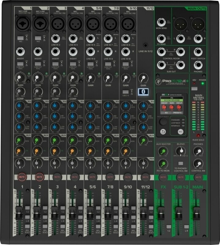 Mixer analog Mackie ProFX12v3+