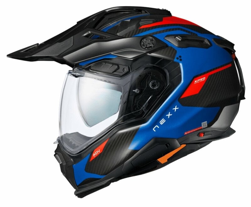 Helm Nexx X.WED3 Keyo Blue/Red MT L Helm