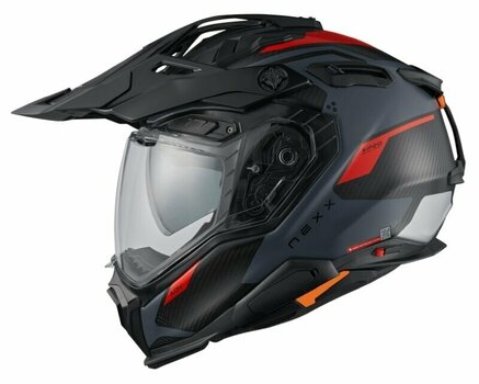 Helm Nexx X.WED3 Keyo Grey/Red MT 2XL Helm - 1