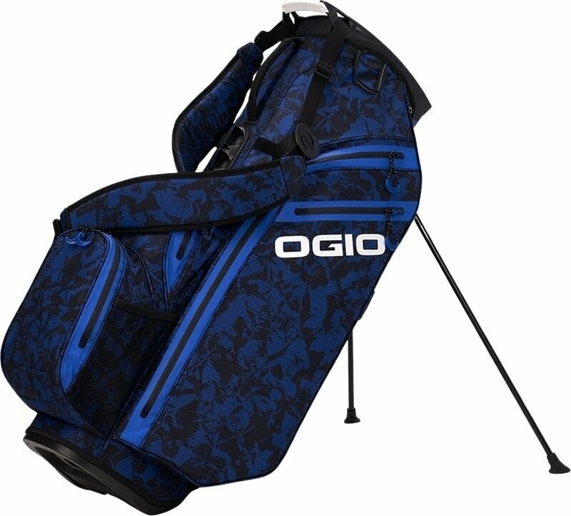 Sac de golf Ogio All Elements Hybrid Blue Floral Abstract Sac de golf