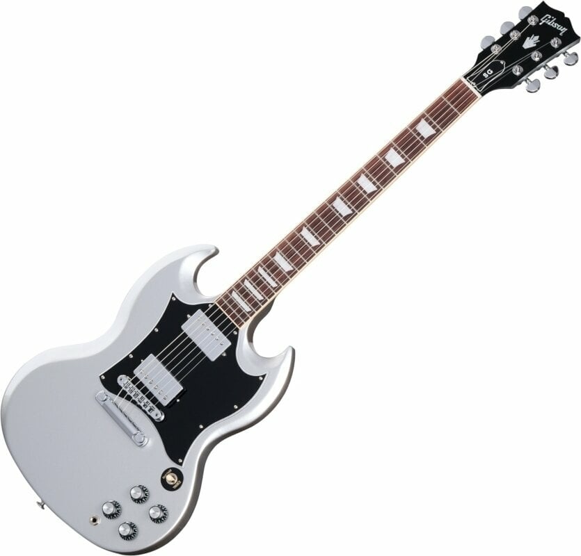 E-Gitarre Gibson SG Standard Silver Mist