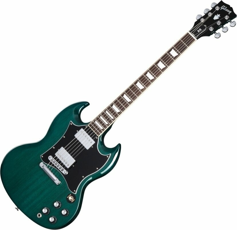 Elektrická gitara Gibson SG Standard Translucent Teal