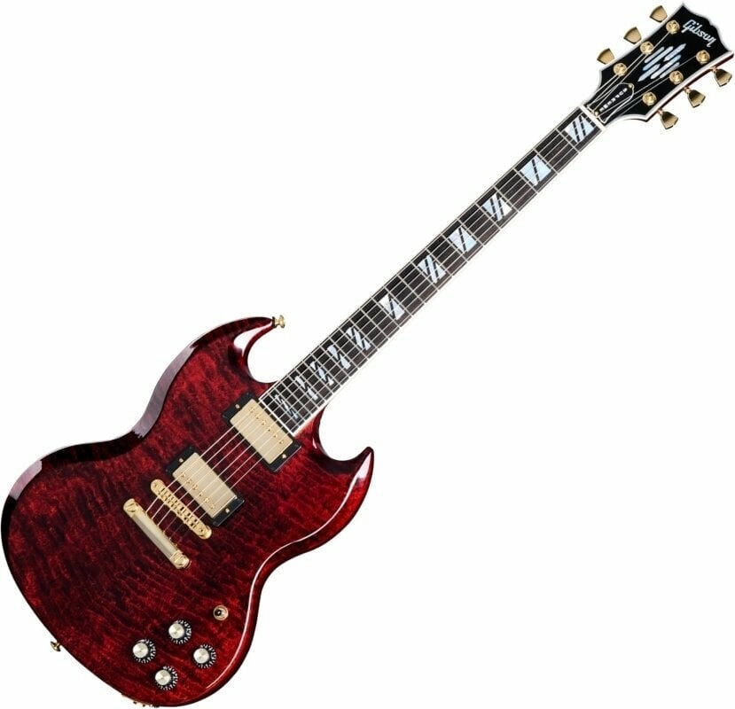 Elektriska gitarrer Gibson SG Supreme Wine Red