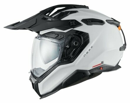 Helm Nexx X.WED3 Plain White Pearl XS Helm - 1