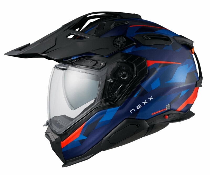 Helm Nexx X.WED3 Trailmania Blue/Red MT M Helm