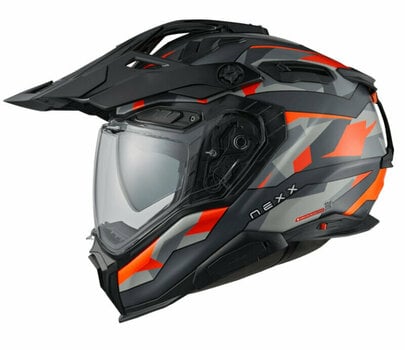 Helm Nexx X.WED3 Trailmania Grey/Orange MT M Helm - 1