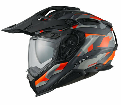 Hjelm Nexx X.WED3 Trailmania Grey/Orange MT XS Hjelm - 1