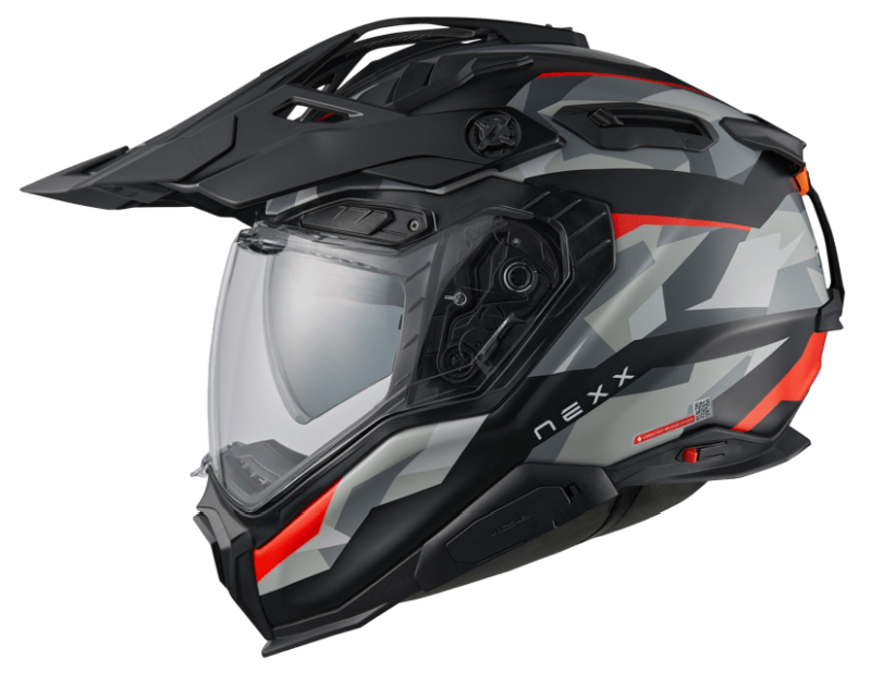 Helm Nexx X.WED3 Trailmania Grey/Red MT M Helm