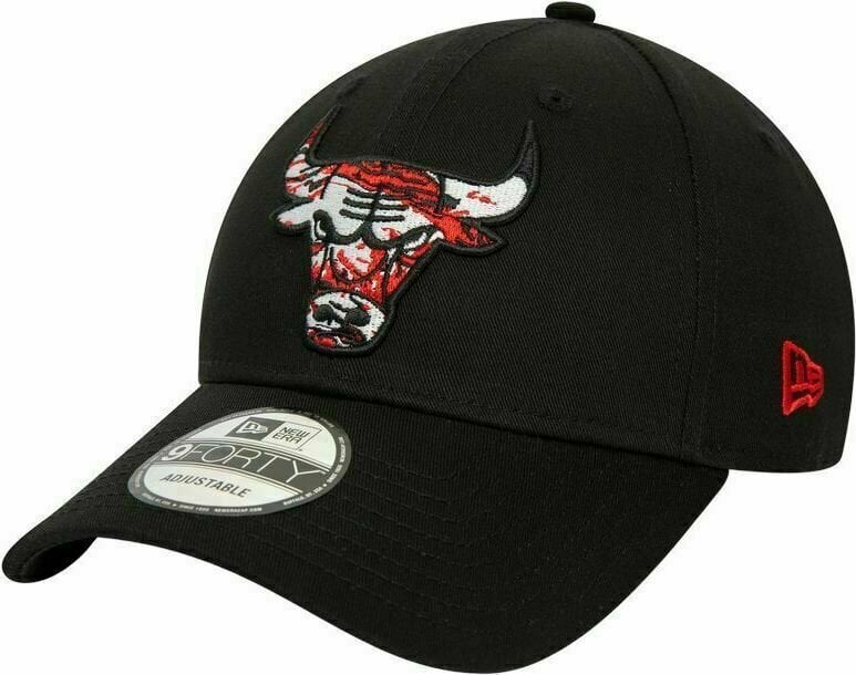 Șapcă Chicago Bulls 9Forty NBA Infill Black UNI Șapcă