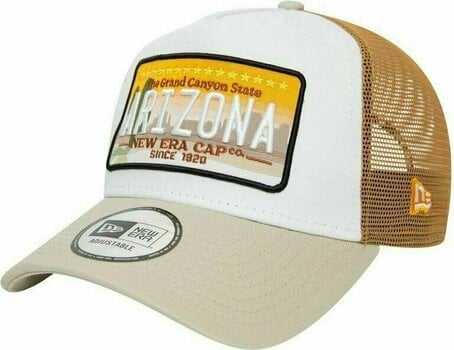 Καπέλο New Era 9Forty AF Trucker Patch Stone/White UNI Καπέλο - 1