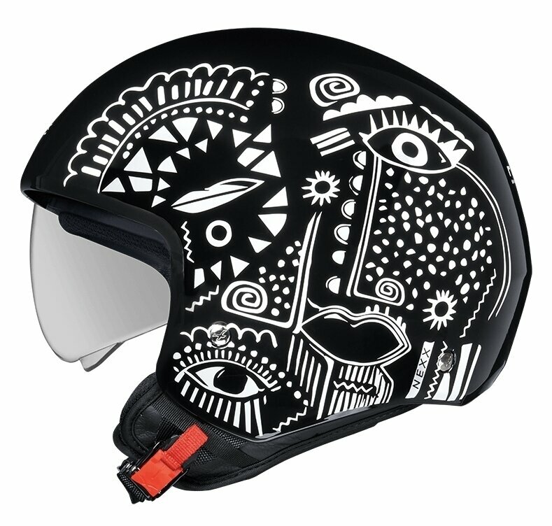 Helm Nexx Y.10 Artville Black/White L Helm