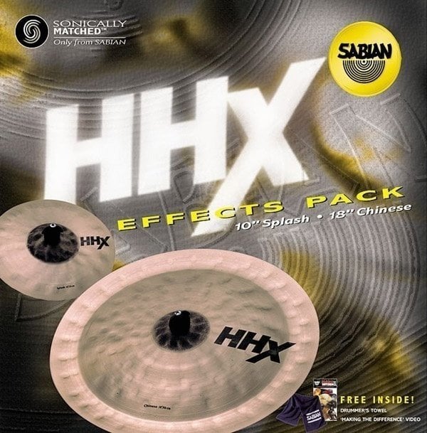Činelová sada Sabian HHX Effects Pack 10/18 Činelová sada