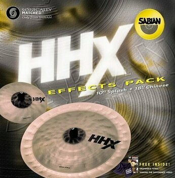 Činelová sada Sabian HHX Effects Pack 10/18 Činelová sada - 1