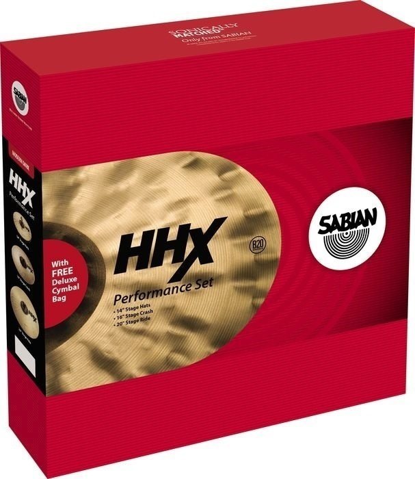 Komplet talerzy perkusyjnych Sabian HHX Performance 14/16/20 Komplet talerzy perkusyjnych