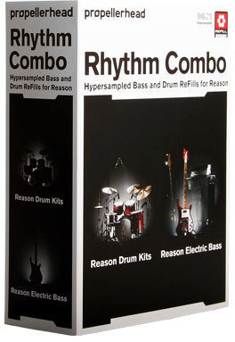 Zvučna knjižnica za efekte Propellerhead Reason Rhythm Combo Bundle