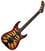 Electric guitar ESP George Lynch Yellow with Sunburst Tiger Graphic