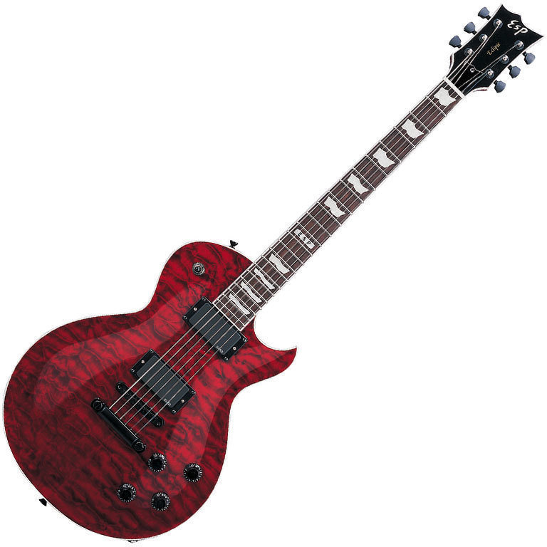 Electric guitar ESP Eclipse II S. T. Black Cherry EMG