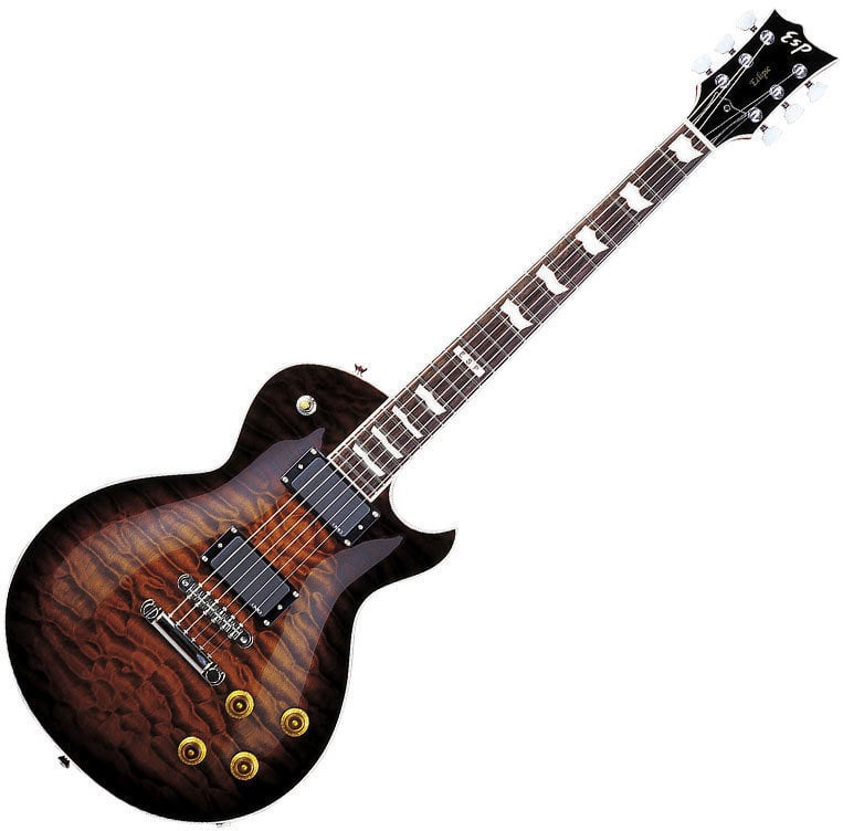 Električna gitara ESP Eclipse II Dark Brown Sunburst EMG