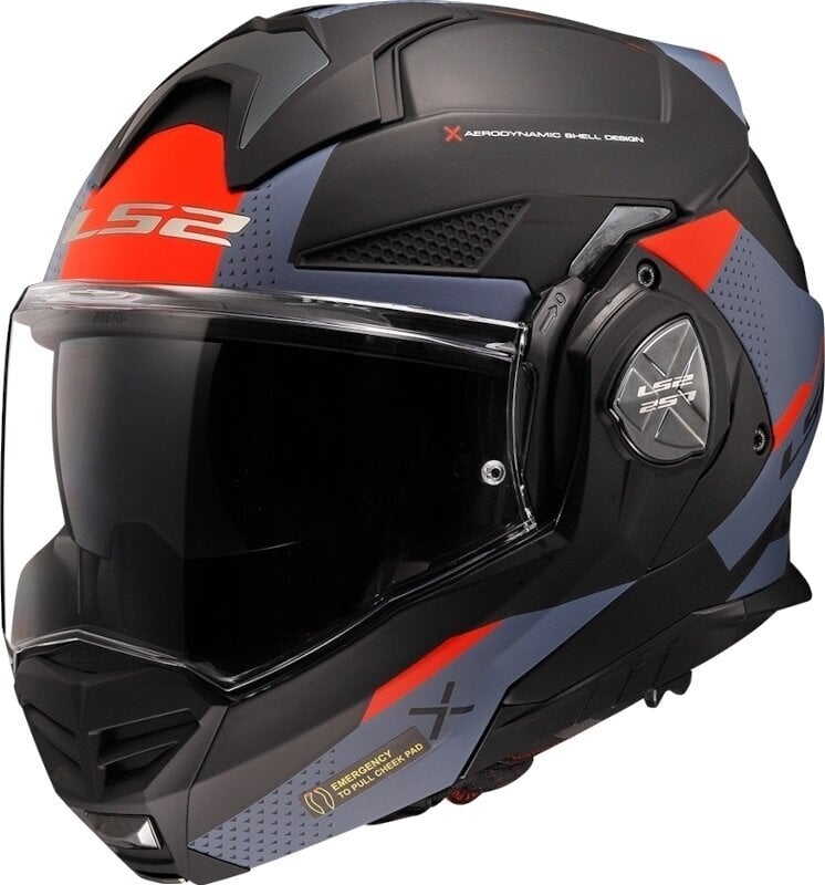 Helm LS2 FF901 Advant X Oblivion Matt Black/Blue 3XL Helm