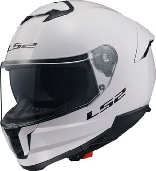 Helmet LS2 FF808 Stream II Solid White XS Helmet - 1