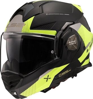 Helmet LS2 FF901 Advant X Oblivion Matt Black H-V 3XL Helmet - 1