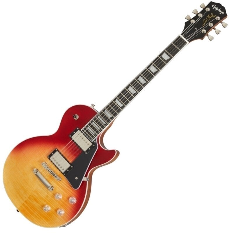 Електрическа китара Epiphone Les Paul Modern Figured Magma Orange Fade