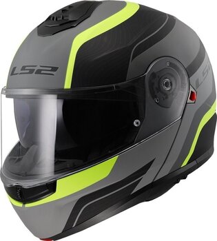 Helm LS2 FF908 Strobe II Monza Matt Black/Hi-Vis Yellow L Helm - 1