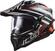 Helmet LS2 MX701 Explorer Carbon Edge Black/Fluo Orange 3XL Helmet