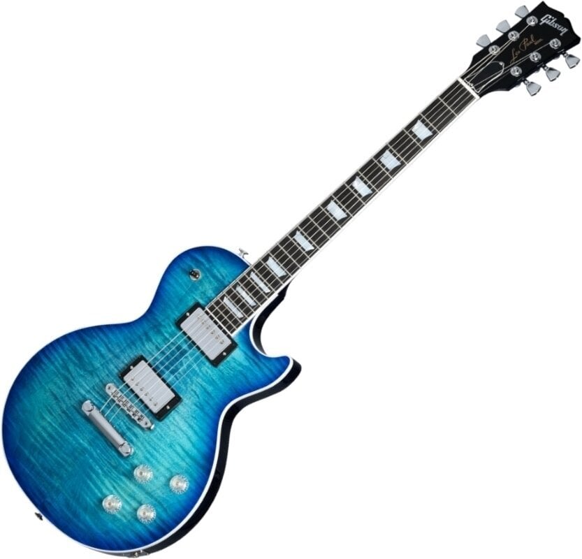 E-Gitarre Gibson Les Paul Modern Figured Cobalt Burst