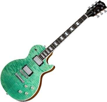 Elektrická gitara Gibson Les Paul Modern Figured SeaFoam Green - 1