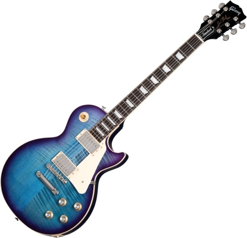 Elektrická gitara Gibson Les Paul Standard 60s Figured Top Blueberry Burst Elektrická gitara