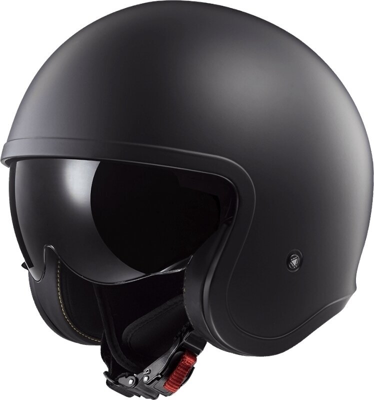 Casco LS2 OF599 Spitfire II Solid Matt Black XS Casco