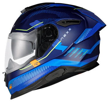 Helm Nexx Y.100R Baron Indigo Blue MT 2XL Helm - 1