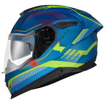 Helmet Nexx Y.100R Baron Sky Blue Neon 2XL Helmet - 1