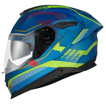 Helmet Nexx Y.100R Baron Sky Blue Neon XL Helmet - 1