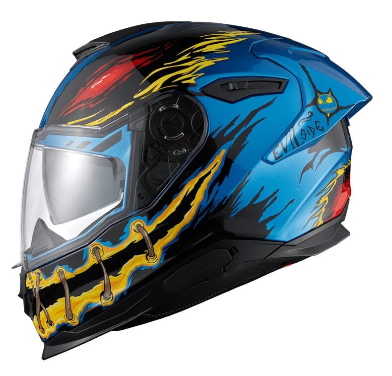 Helm Nexx Y.100R Night Rider Sky Blue L Helm