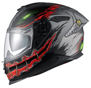 Helm Nexx Y.100R Night Rider Titanium MT L Helm - 1