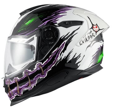 Helm Nexx Y.100R Night Rider White L Helm - 1