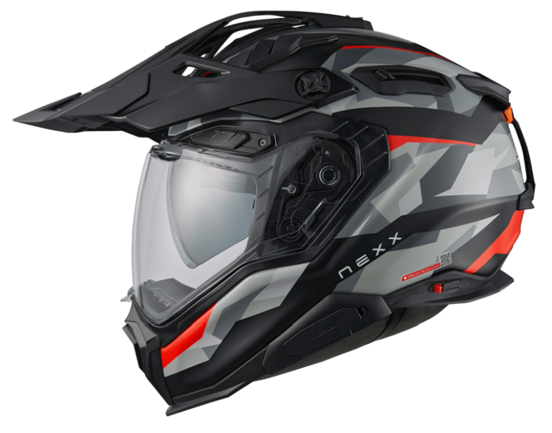 Capacete Nexx X.WED3 Trailmania Grey/Red MT 3XL Capacete