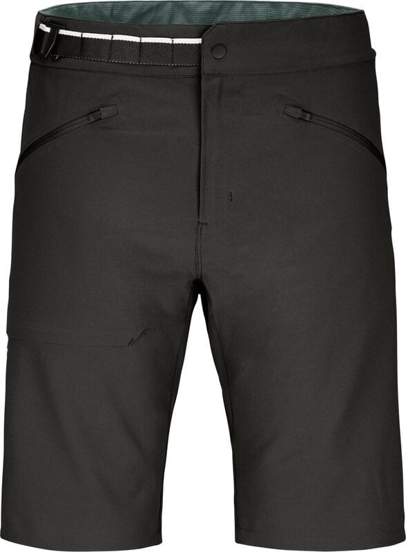 Pantalones cortos para exteriores Ortovox Brenta Shorts Mens Black Raven L Pantalones cortos para exteriores