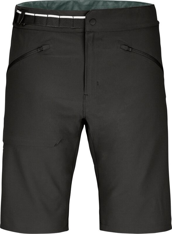 Pantalones cortos para exteriores Ortovox Brenta Shorts Mens Black Raven XL Pantalones cortos para exteriores