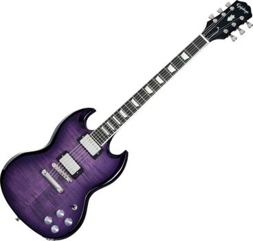 Elektromos gitár Epiphone SG Modern Figured Purple Burst - 1