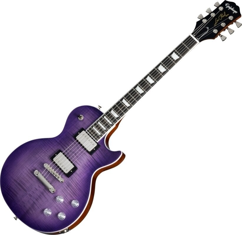 Guitare électrique Epiphone Les Paul Modern Figured Purple Burst