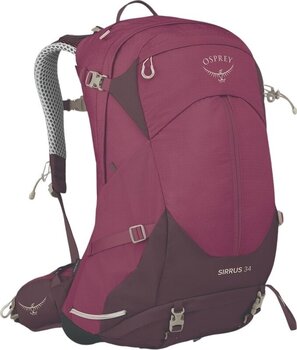 Outdoor Backpack Osprey Sirrus 34 Elderberry Purple/Chiru Tan Outdoor Backpack - 1