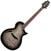 Elektroakusztikus gitár ESP LTD TL-6 QM Charcoal Burst