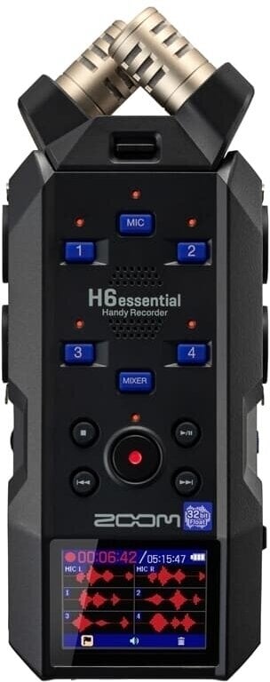 Gravador digital portátil Zoom H6 Essential