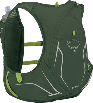 Running backpack Osprey Duro 6 Seaweed Green/Limon S Running backpack - 1