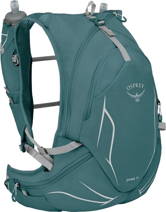 Running backpack Osprey Dyna 15 Cascade Blue/Silver Lining XS/S Running backpack