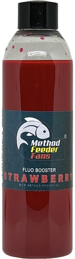 Powder Additiv Method Feeder Fans Fluo Booster Erdbeere 250 ml Powder Additiv